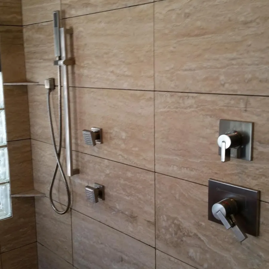 Shower fixture installation for Water Heater Replacement in Allentown